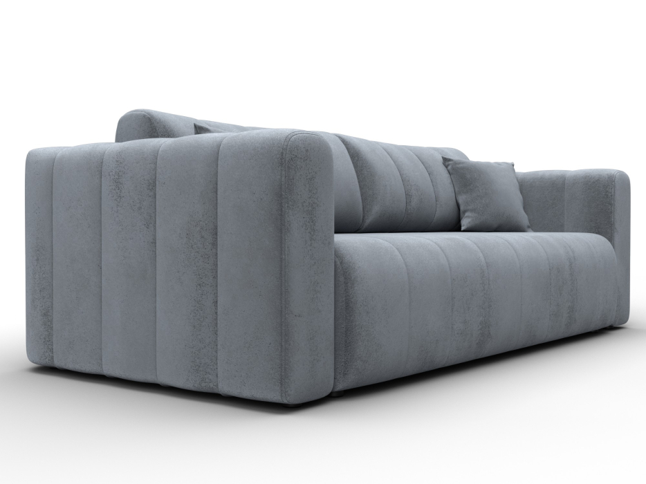 Диваны с ящиком для белья, Диван прямой Лига-062 НПБ, Велюр TOWER