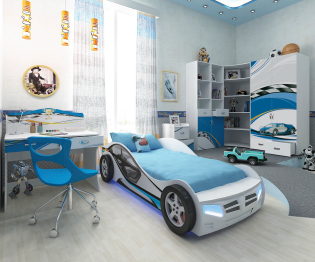 Кровать машина La-Man (160*90) 