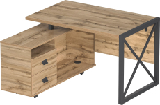 Письменные столы, Стол рабочий универсальный Калифорния Хардвиг 1200 ЛДСП