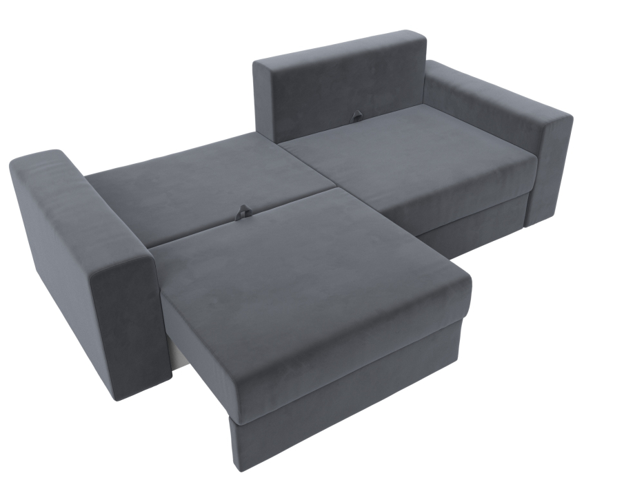 Диваны выкатные, Диван прямой Майами, велюр