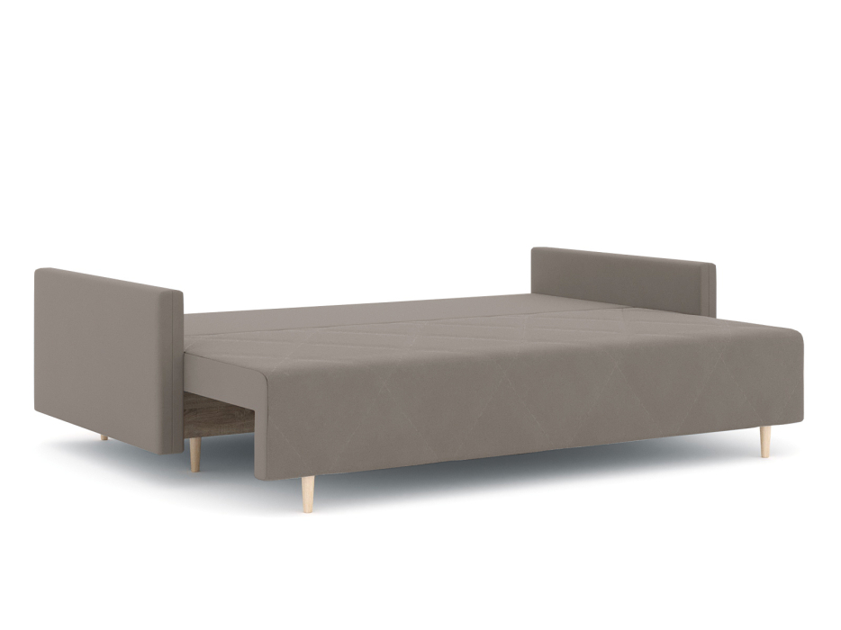 Диваны еврокнижки, Диван-кровать Милли с подлокотниками, велюр