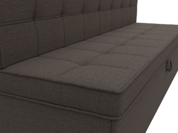 Диван кухонный прямой Техас, рогожка Амур