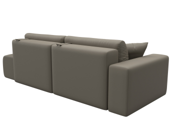 Диван прямой Лига-036 НПБ Модерн подлокотник слева, экокожа GRIFON