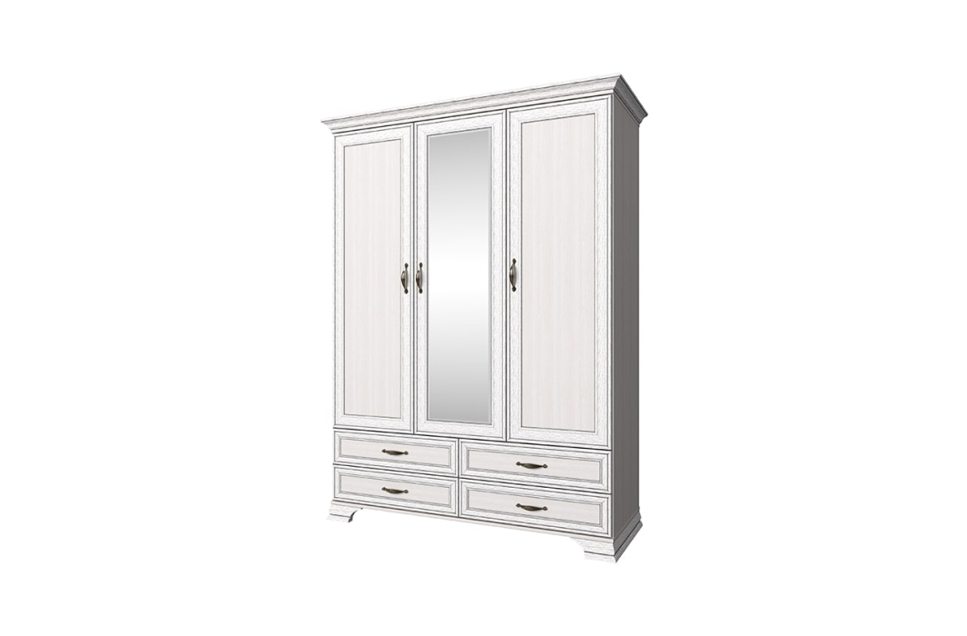 В спальню, Шкаф 3D4S Z, TIFFANY
