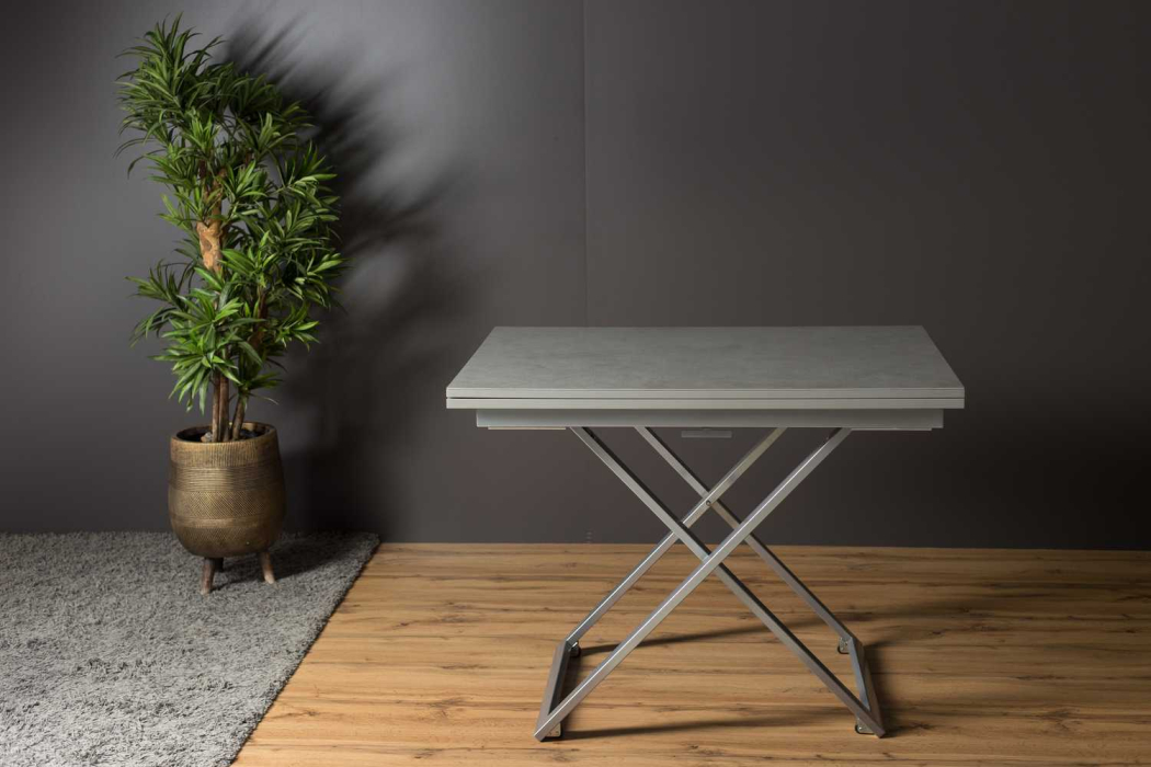Столы-трансформеры, Стол трансформер Compact (серебро)