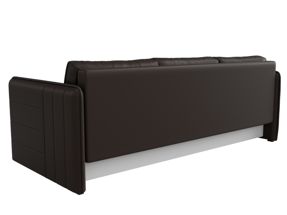 Диваны еврокнижки, Прямой диван Слим, экокожа