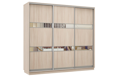 Шкаф-купе Премьер 43 (15;15;15) трёхдверный