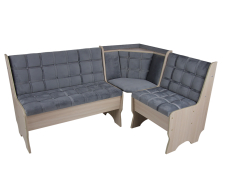 Кухонные уголки, Угловая скамья Алёнка-17 ясень шимо светлый/Форест 09,1 категория