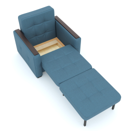 Кресло-кровать Этро Вуд рогожка, 90