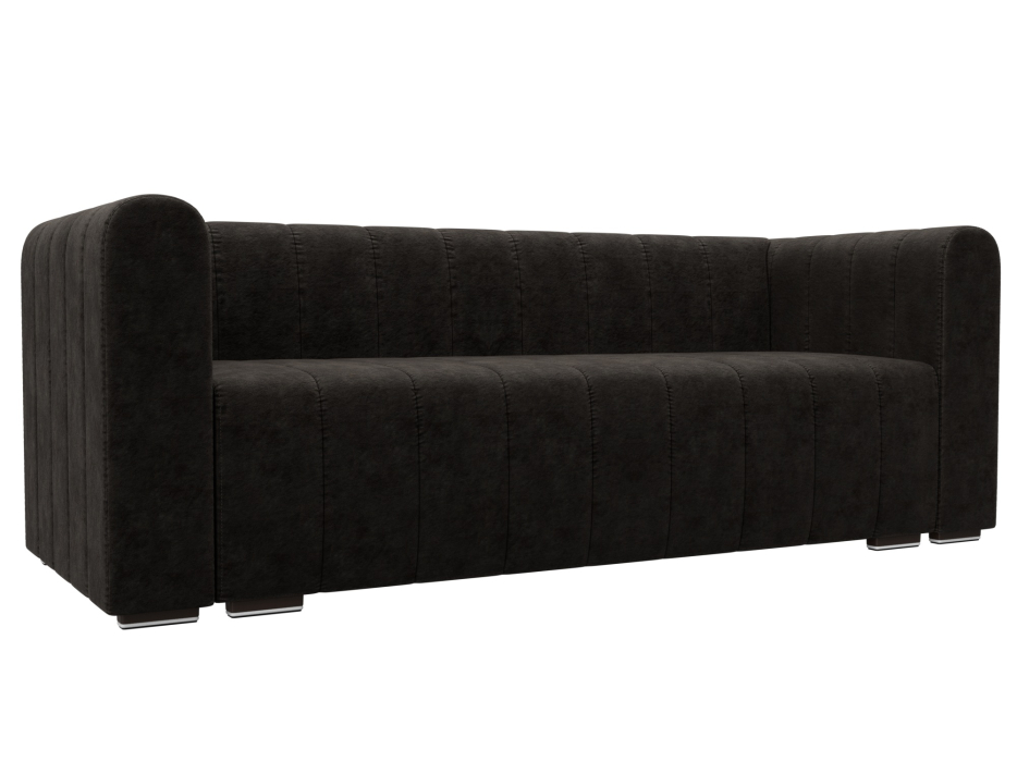 Диваны прямые кухонные, Диван прямой Лига-073, велюр BRUT