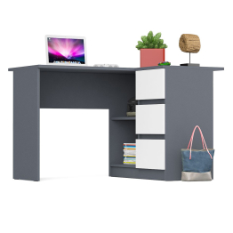 Угловой компьютерный стол Мори МС-16 правый