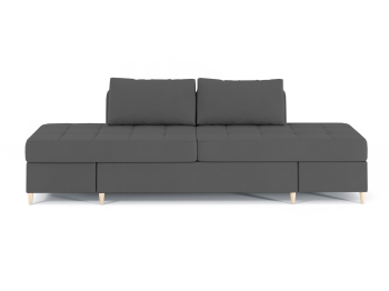 Диван-кровать угловой Оливер 2 еврокнижка-трансформер, велюр