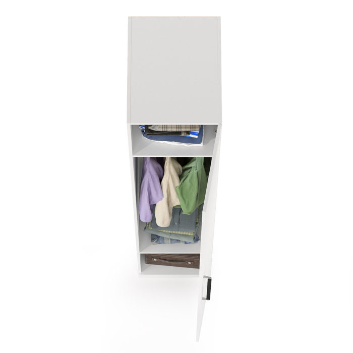 Шкафы одностворчатые, Шкаф-пенал Валенсия 13.207