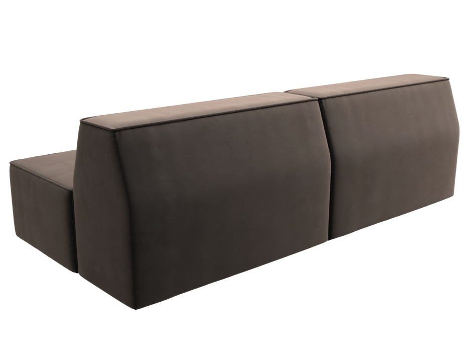 Диваны кровати со спальным местом, Прямой модульный диван Монс, Велюр