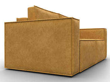 Диван прямой Куба мини, велюр BRUT