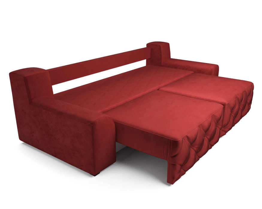 Диваны кровати со спальным местом, Диван прямой тик-так Милан (Бархат)