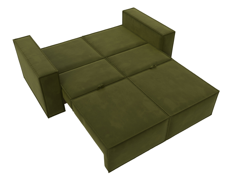 Диваны кровати со спальным местом, Диван прямой Куба мини, микровельвет