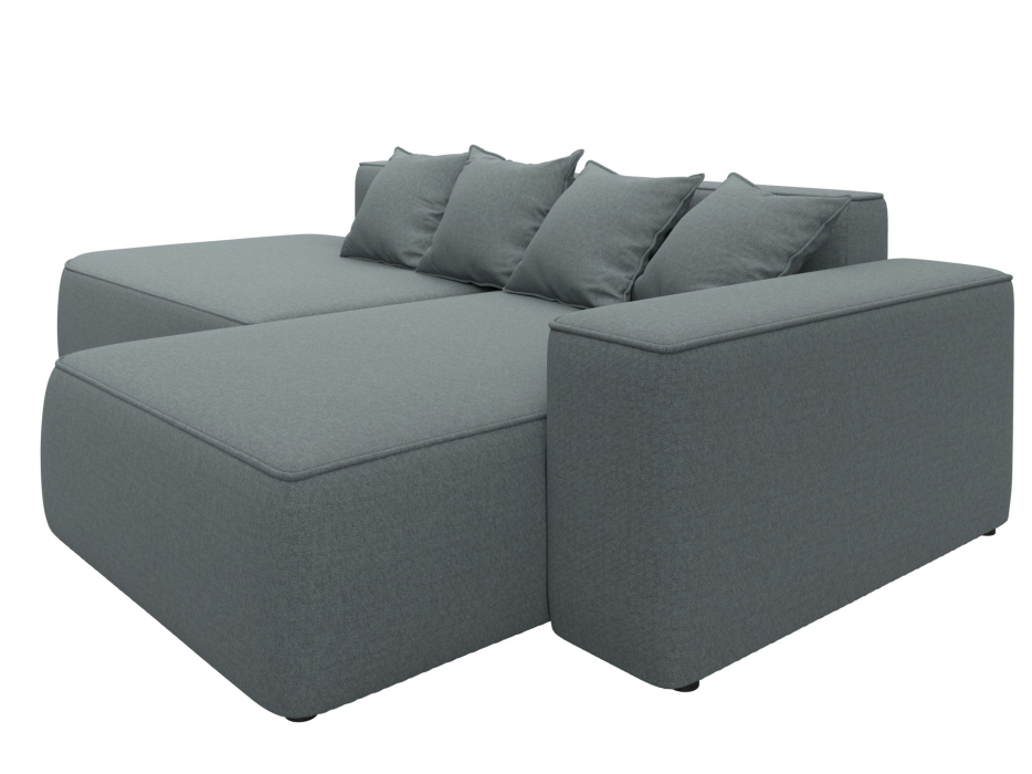 Диваны угловые в гостиную, Диван угловой Лига-065 угол правый, рогожка Амур