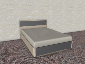 Модульная система Грейс Кровать КР-4002  Гикори Джексон Светлый