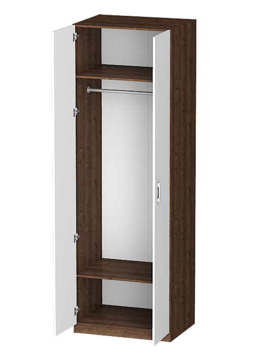 Для одежды, Распашной шкаф Лайф для одежды 80*60*240 Дуб экспрессив