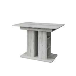 Стол раздвижной Гранд, дуб серый