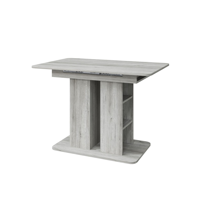 Обеденные столы, Стол раздвижной Гранд, дуб серый