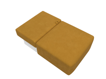 Модуль диван Лига-060 НПБ, велюр BRUT