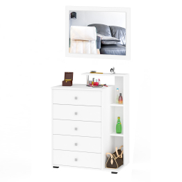 Комод с зеркалом Камелия