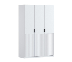 Шкаф трехдверный Макс 1500 мм, вариант №4 (ЛДСП/МДФ)