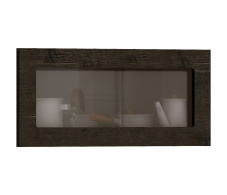 Фасады, Регина фасад для шкафа навесного со стеклом 80х35 см