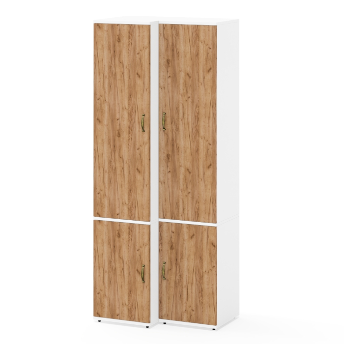 Для одежды, Шкаф узкий для одежды и пенал для одежды 23Б Лидер-8