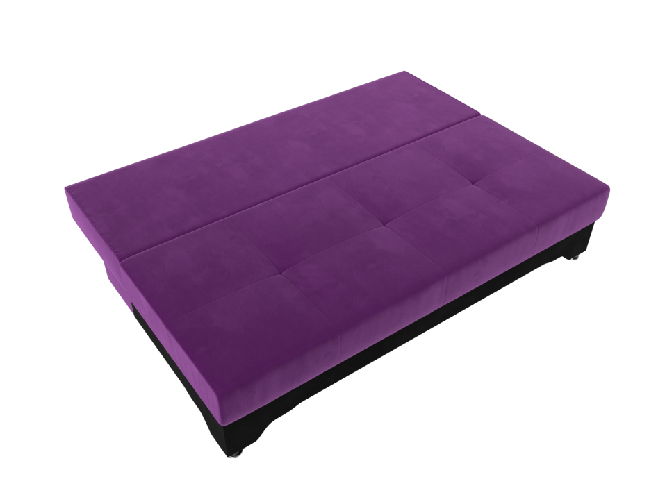 Диваны еврокнижки, Диван прямой Ник-2, микровельвет