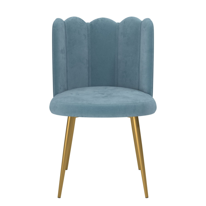 Стулья, Стул Юта (велюр тенерифе/металл золотой)