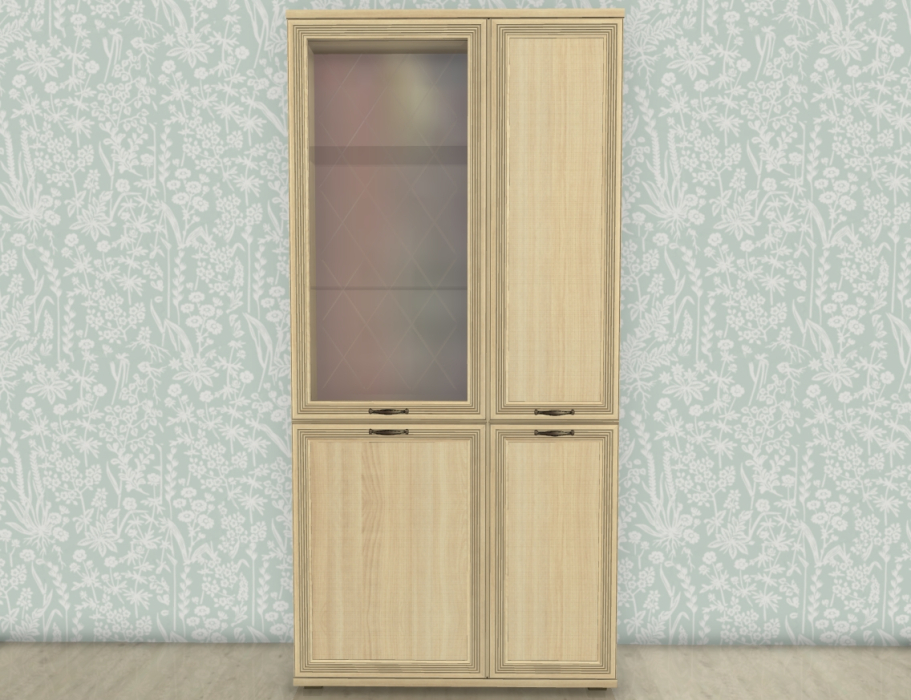 Шкафы двухстворчатые, Модульная система Карина Шкаф ШК-1072