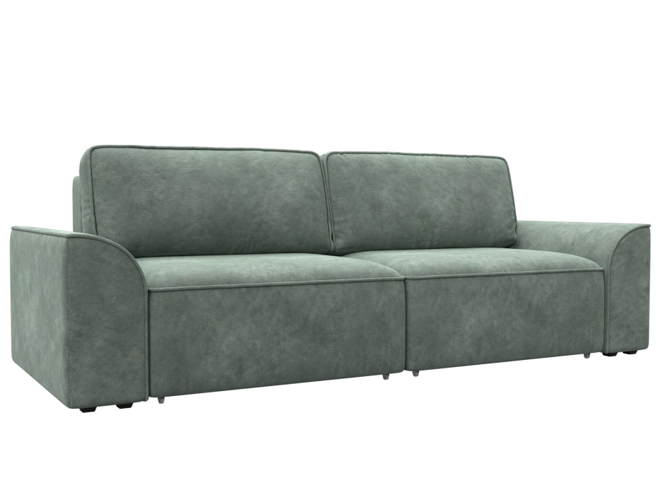 Диваны еврокнижки, Диван прямой Лига-048 НПБ, велюр BRUT