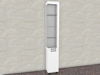 Модульная система Грейс Шкаф ШК-5053  Снежный Ясень