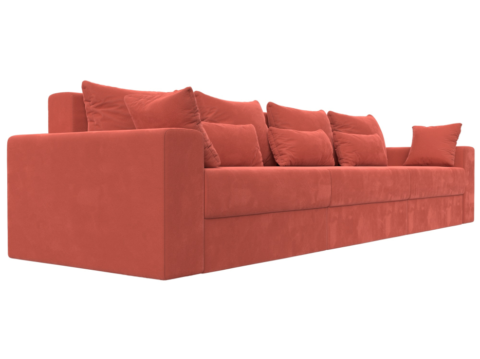 Офисные диваны, Диван прямой Майами Long, микровельвет