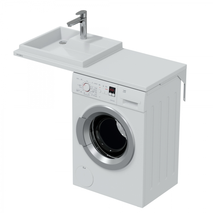 Раковины над стиральной машиной, Раковина над стиральной машиной СаНта Юпитер 1100*500 левая