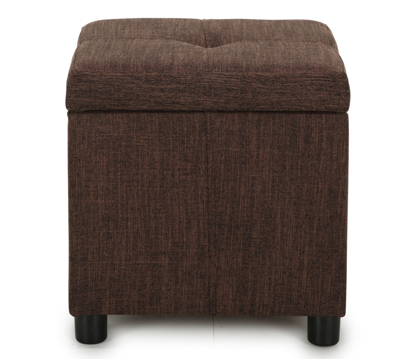 Пуф в прихожую, Пуф Квин 410*410, рогожка