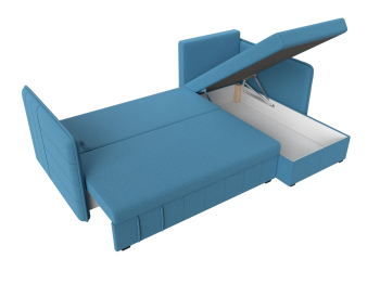 Диван угловой Слим универсальный угол, рогожка Амур