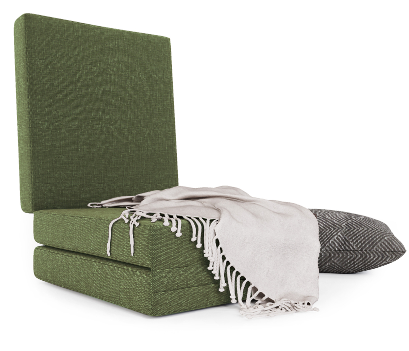 Банкетка в прихожую, Пуф трансформер Шаг, рогожка 