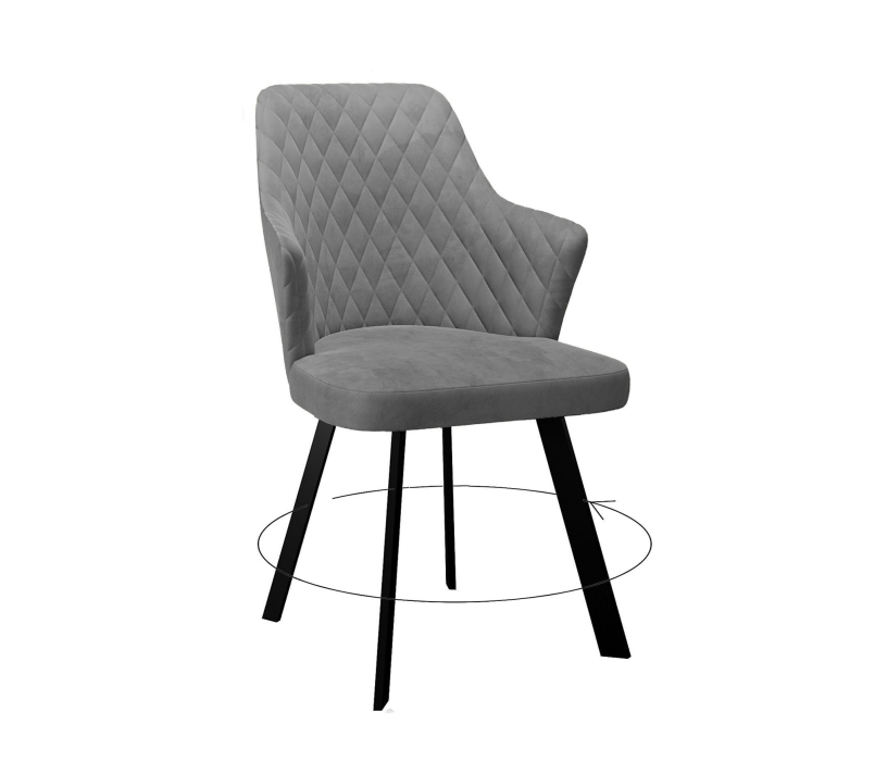 Стулья, Стул DikLine 345 (опоры черные)