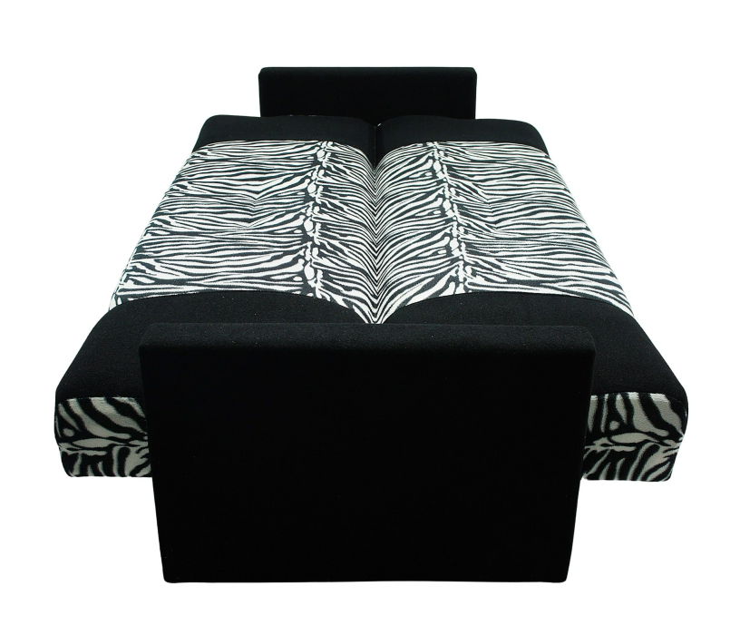 Диваны книжки, Диван- кровать книжка Честер зебра, 140, велюр