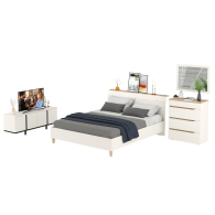 Спальные гарнитуры, Мебель для спальни Муссон 1600 с тумбой для аппаратуры 13.276