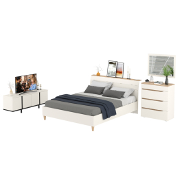 Мебель для спальни Муссон 1600 с тумбой для аппаратуры 13.276