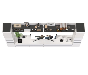 Сидней стенка в гостиную модульная № 124