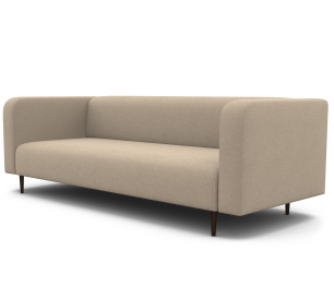 Диван офисный 3-х местный Акцент велюр