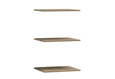 Гостиная Oslo (модуль 19) Полки (3шт) для модуля Oslo 8
