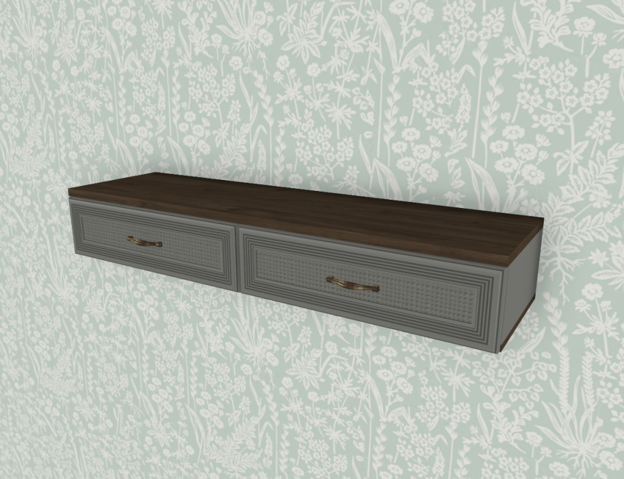 Настенные полки, Модульная система Карина Антресоль АН-1052