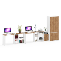 Домашние кабинеты, Домашний кабинет для двоих Лидер-8 № 28